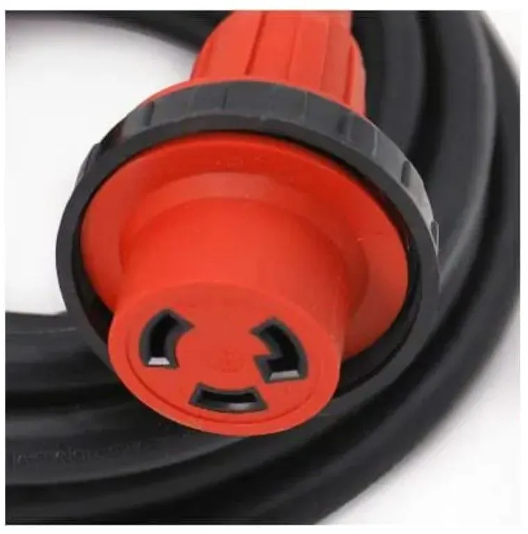 30A 25' Detach Cord w/Hdl